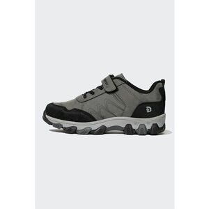 Pantofi sport de piele ecologica cu bareta velcro imagine