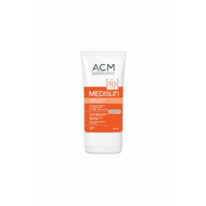 Crema colorata pentru protectie solara ACM Medisun SPF 50+ light tint - 40 ml imagine
