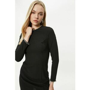 Rochie cambrata cu aplicatii metalice imagine