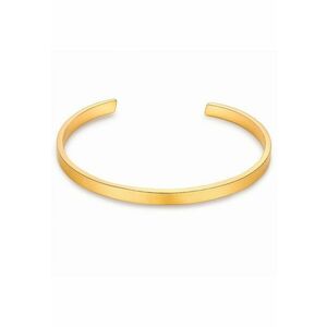 Bratara rigida placata cu aur de 14K imagine