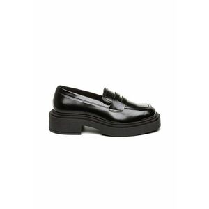 Pantofi loafer de piele ecologica si piele imagine
