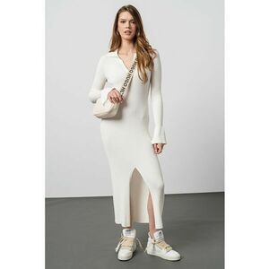 Rochie-pulover striata imagine