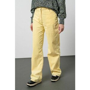 Pantaloni din reiat cu croiala dreapta imagine