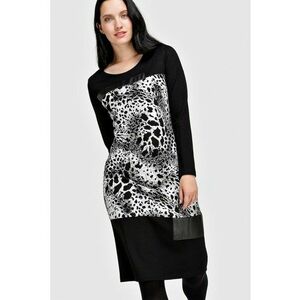 Rochie midi cu animal print imagine