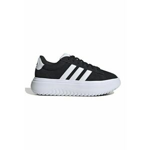 Pantofi sport flatform de piele intoarsa Grand Court imagine