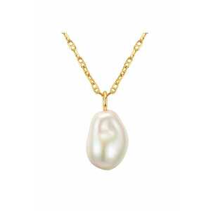 Colier de aur de 14K filat - cu perla imagine