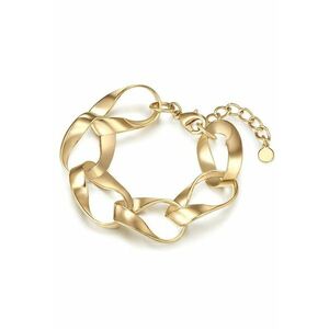 Bratara de lant placata cu aur de 14K imagine