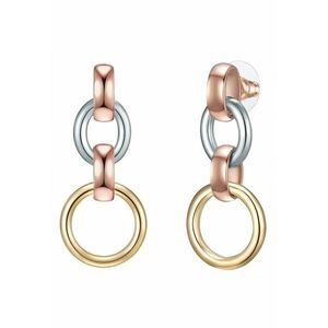 Cercei drop cu tija placati cu aur de 14K imagine