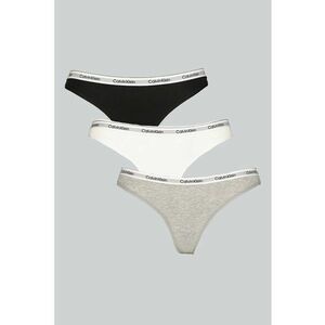 Set de chiloti tanga cu logo - 3 perechi imagine
