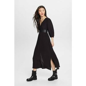 Rochie din viscoza cu slituri laterale imagine