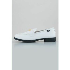 Pantofi loafer de piele cu logo metalic imagine