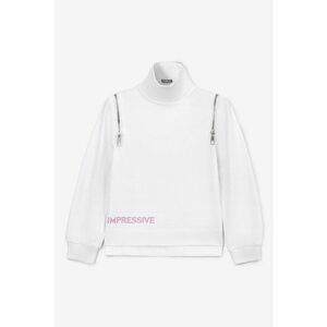 Bluza de trening cu fermoar decorative imagine