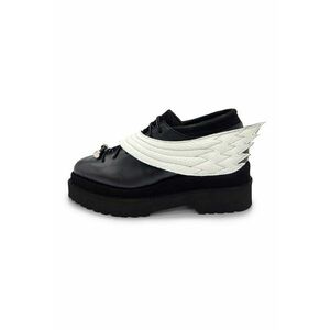 Pantofi de piele cu detalii cu aripi Wink At Me imagine