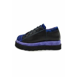 Pantofi flatform de piele imagine