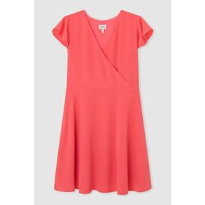 Rochie cu decolteu cache-coeur Rachna imagine