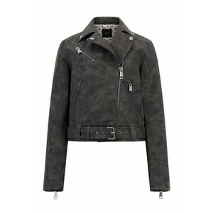 Jacheta biker de piele ecologica imagine