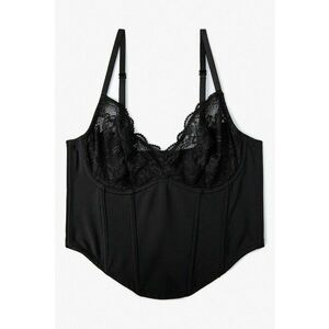 Corset cu garnituri de dantela imagine