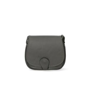 Geanta crossbody de piele cu clapa imagine