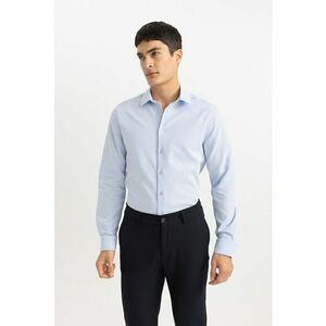 Camasa slim fit cu guler ascutit imagine