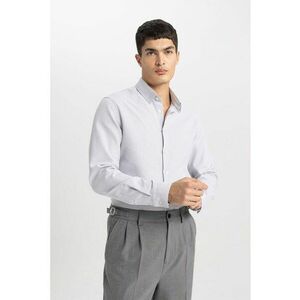 Camasa slim fit cu guler ascutit imagine