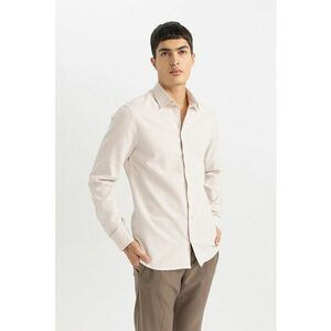 Camasa slim fit cu guler ascutit imagine