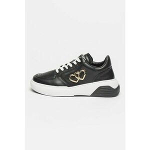 Pantofi sport din piele ecologica cu detaliu cu inimi Star 50 imagine