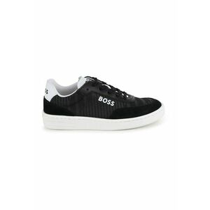Pantofi sport cu insertii din piele intoarsa imagine