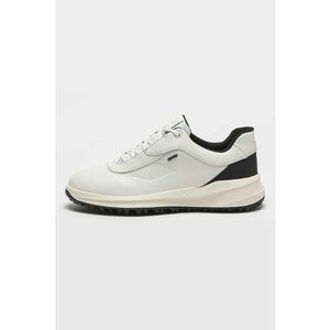 Pantofi sport din piele cu model colorblock imagine