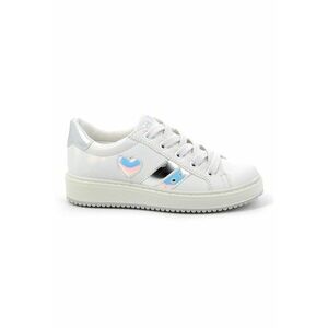 Pantofi sport din piele ecologica cu aplicatii contrastante imagine