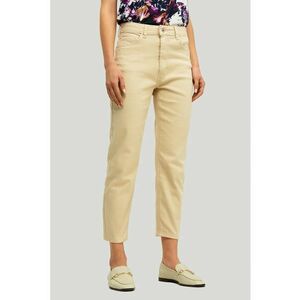 Blugi crop slim fit cu talie inalta imagine