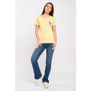 Tricou de bumbac cu decolteu rotund imagine