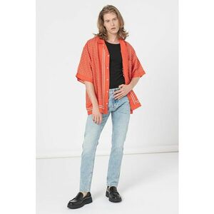 Camasa relaxed fit de bumbac si lyocell Egeeno imagine