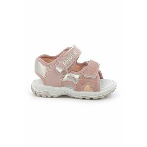 Sandale de piele ecologica si material textil cu velcro imagine