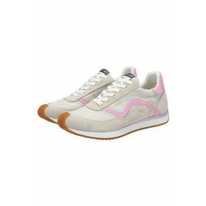 Pantofi sport de piele intoarsa cu garnituri textile 26673 imagine