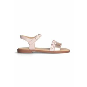 Leather Sandale cu strasuri imagine