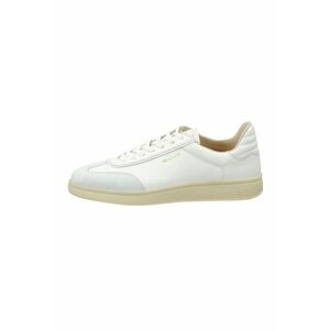 Pantofi sport low-cut cu garnituri de piele imagine