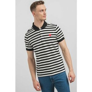 Tricou polo cu model in dungi imagine