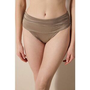 Slip cu aspect stralucitor si pliuri imagine