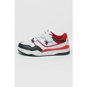 Pantofi sport cu model colorblock si velcro imagine