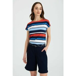 Pantaloni scurti ampli cu o curea impletita imagine