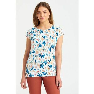 Bluza cu decolteu rotund si model imagine
