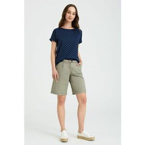 Pantaloni scurti ampli cu o curea impletita imagine