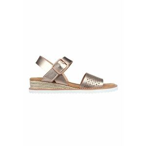 Sandale de piele ecologica cu perforatii Bobs imagine