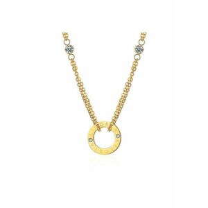 Colier de otel inoxidabil cu zirconia imagine