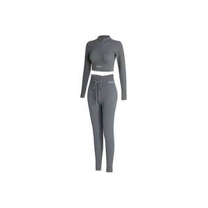 Set de bluza si colanti pentru antrenament - 2 piese imagine