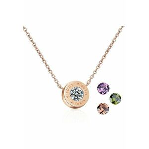Colier de argint veritabil cu zirconia Agnes 29595 imagine