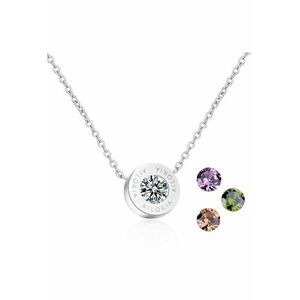 Colier de argint veritabil cu zirconia Agnes 29595 imagine