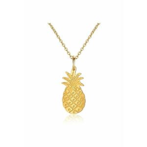 Colier de otel inoxidabil cu pandantiv in forma de ananas DÉLICE imagine