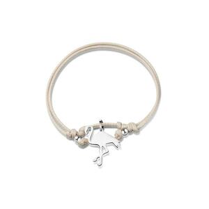 Bratara-snur cu talisman flamingo Flamant imagine
