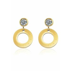 Cercei decorati cu cristale zirconia Agathe imagine